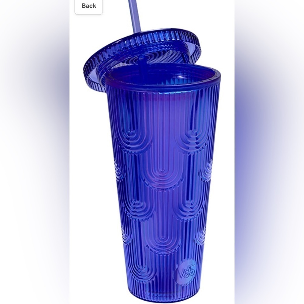 Mermaid Scale Tumbler reusable 24oz with a straw